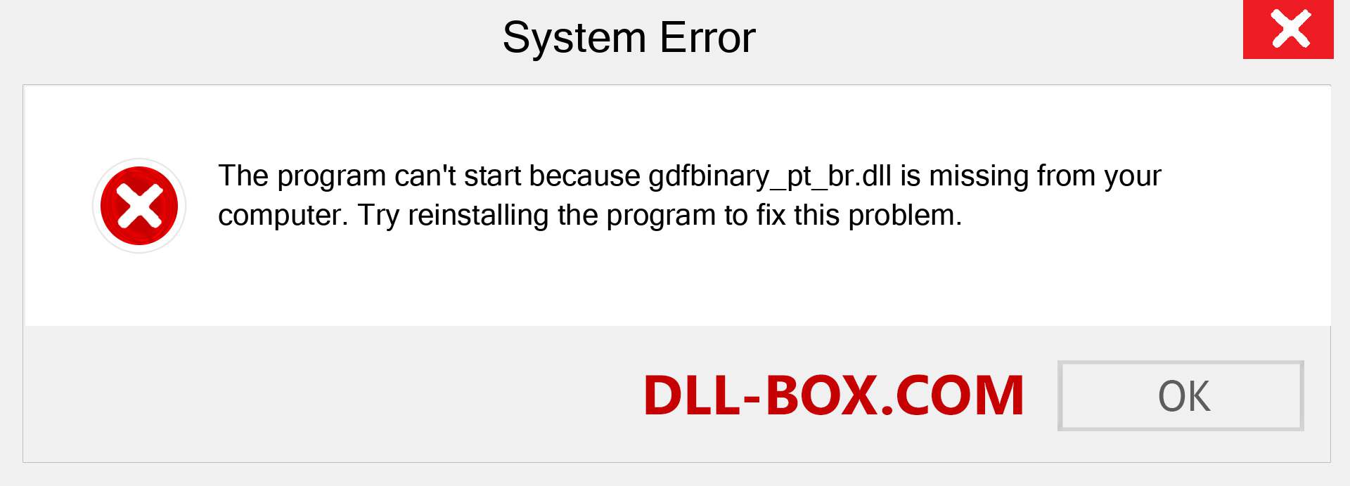  gdfbinary_pt_br.dll file is missing?. Download for Windows 7, 8, 10 - Fix  gdfbinary_pt_br dll Missing Error on Windows, photos, images